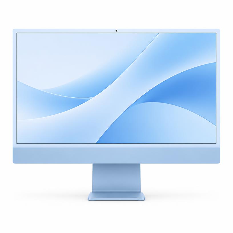 Visuel illustratif proche du iMac 24 pouces
