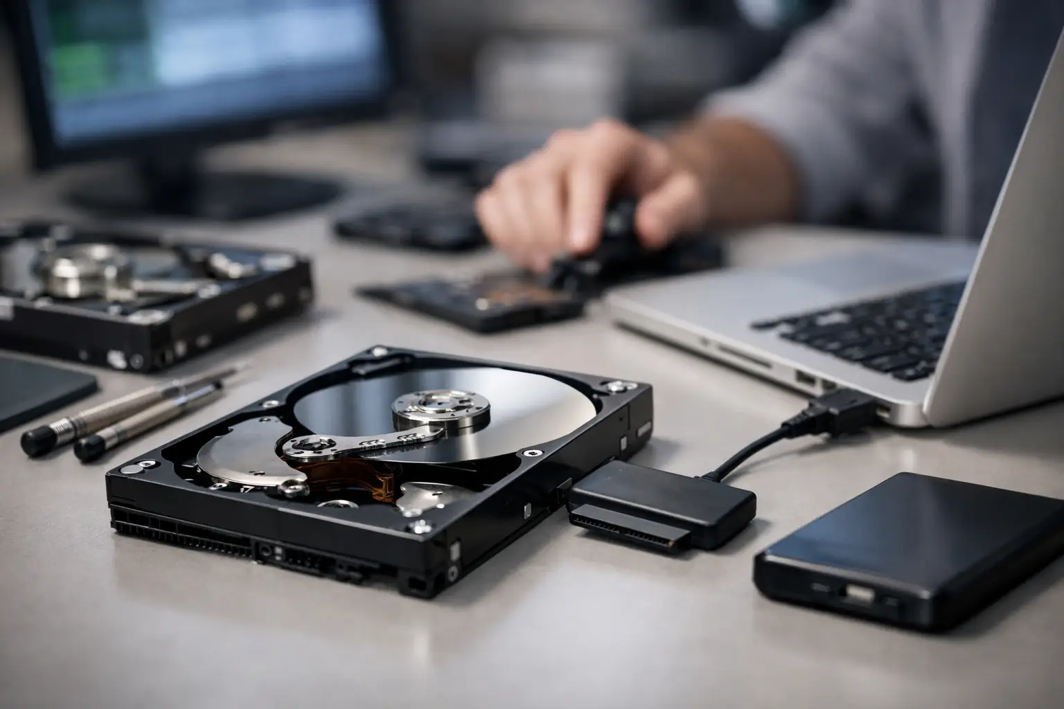 Récupération données disque dur: que faire vite
