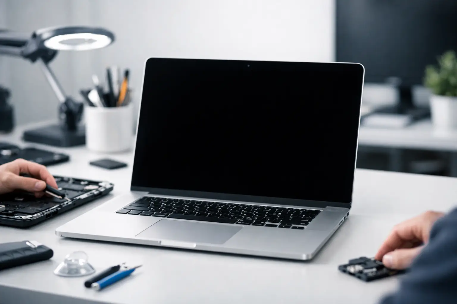 Réparation MacBook écran noir - que faire ?