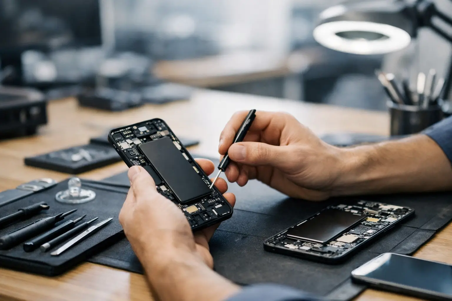 Réparation téléphone rapide, sans mauvaise surprise