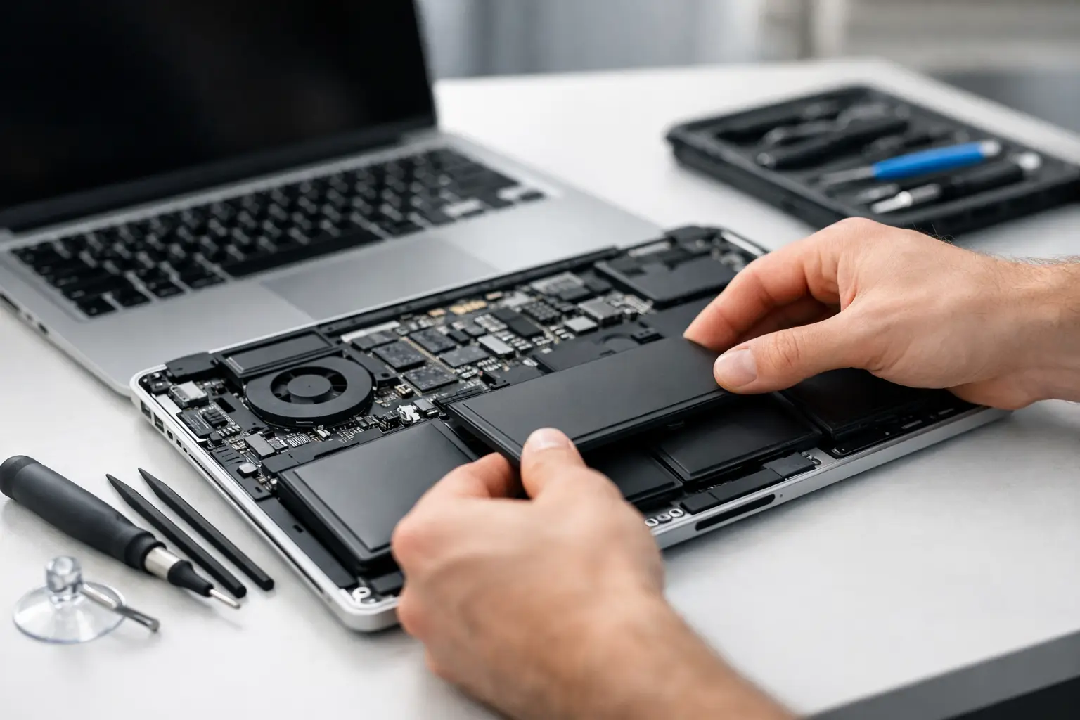 Changer batterie MacBook sans risque