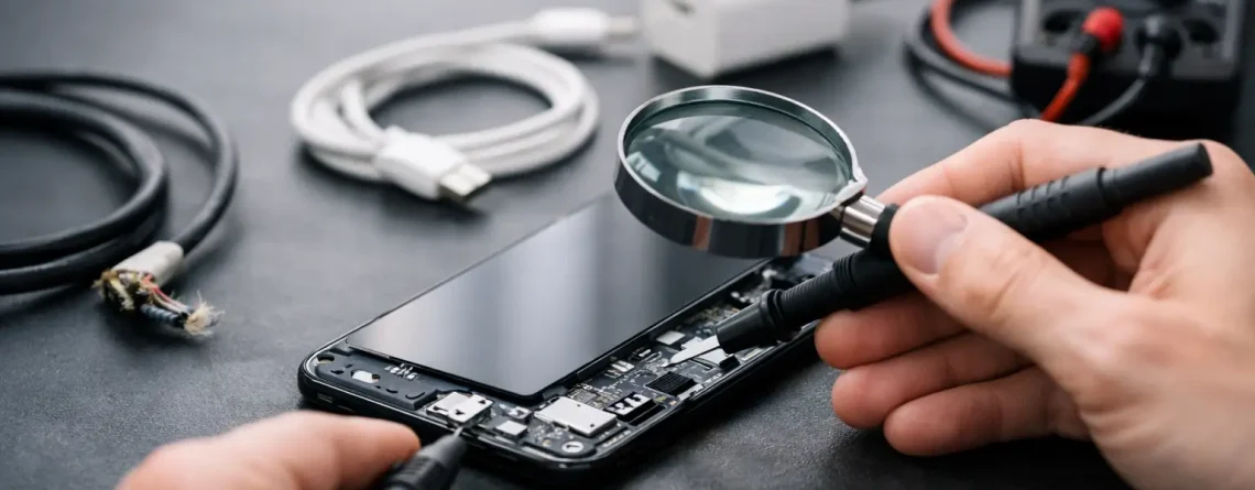 Diagnostiquer un connecteur de charge défectueux