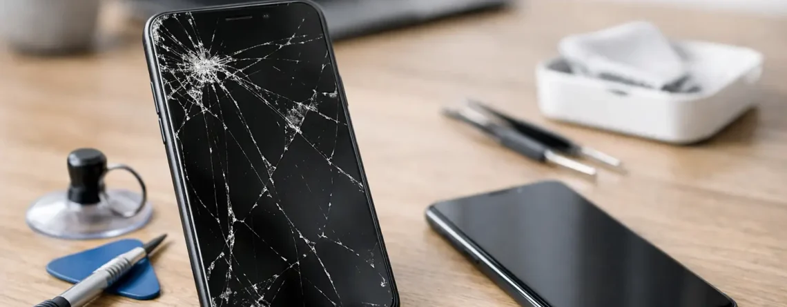 Meilleures solutions écran fissuré smartphone