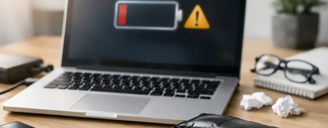 7 signes d’une batterie d’ordinateur portable usée