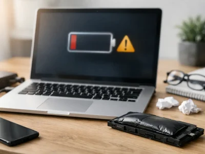 7 signes d’une batterie d’ordinateur portable usée