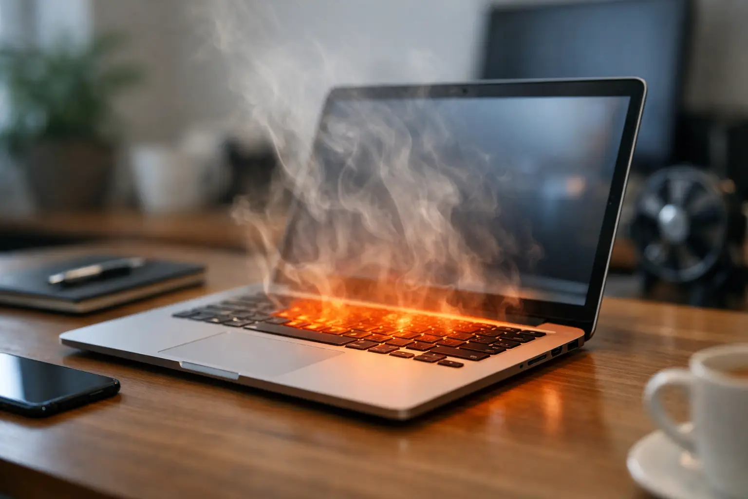 Pourquoi votre ordinateur portable chauffe trop ?