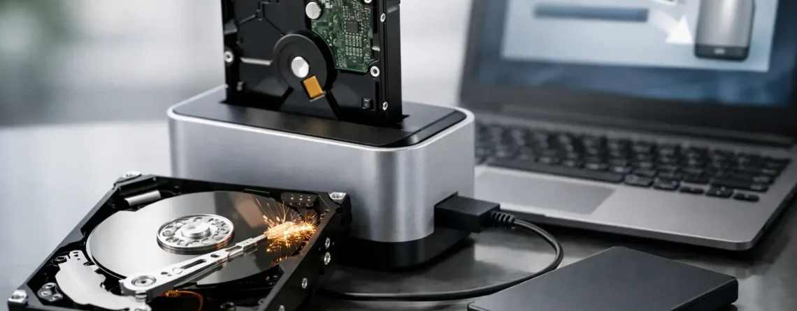 Sauver les données d’un disque dur défaillant