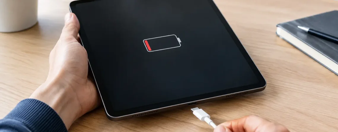 Tablette ne charge plus, que faire avant réparation ?