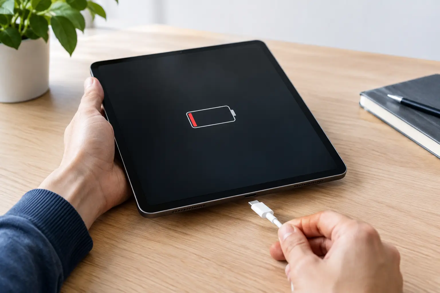Tablette ne charge plus, que faire avant réparation ?
